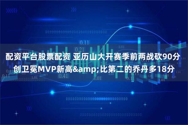 配资平台股票配资 亚历山大开赛季前两战砍90分 创卫冕MVP新高&比第二的乔丹多18分